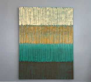 Organic Stripes by Janet Hamilton |  Context View of Artwork 