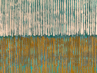 Organic Stripes by Janet Hamilton |   Closeup View of Artwork 