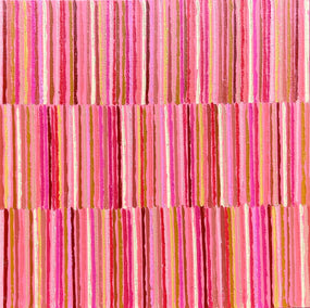 oil painting by Janet Hamilton titled Triple Stripes E