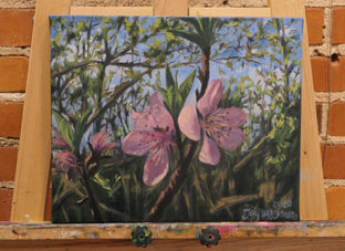 Spring Blossoms by Jay Jensen |   Closeup View of Artwork 