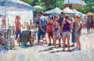 Doggie at the Farmers Market by Jerry Salinas |  Artwork Main Image 