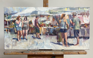French Market by Jerry Salinas |  Context View of Artwork 