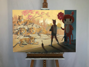 Cats by Jesse Aldana |  Context View of Artwork 