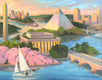 Original art for sale at UGallery.com | River Cities - Commission by Jesse Aldana | $1,000 | oil painting | 16' h x 20' w | thumbnail 3