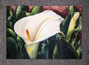Portrait of a Lily by Jinny Tomozy |  Context View of Artwork 