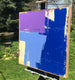 Original art for sale at UGallery.com | Blue Wins by Joey Korom | $950 | acrylic painting | 30' h x 30' w | thumbnail 2