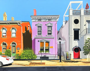 Three Buildings on Main by John Jaster |  Artwork Main Image 