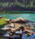 Original art for sale at UGallery.com | All Terrain by Jonelle Summerfield | $625 | oil painting | 16' h x 12' w | thumbnail 1