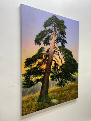 Pine by Jose Luis Bermudez |  Side View of Artwork 