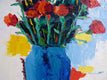 Original art for sale at UGallery.com | Grocery Store Flowers by Judy Mackey | $600 | oil painting | 20' h x 16' w | thumbnail 4