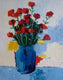 Original art for sale at UGallery.com | Grocery Store Flowers by Judy Mackey | $600 | oil painting | 20' h x 16' w | thumbnail 1