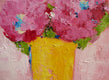 Original art for sale at UGallery.com | Pinky by Judy Mackey | $575 | oil painting | 12' h x 12' w | thumbnail 4