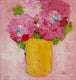 Original art for sale at UGallery.com | Pinky by Judy Mackey | $575 | oil painting | 12' h x 12' w | thumbnail 1