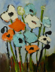 oil painting by Judy Mackey titled Spring Forward