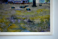 Original art for sale at UGallery.com | A Brush of Pink by Judy Mudd | $1,075 | watercolor painting | 13.25' h x 17.25' w | thumbnail 2