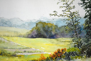 Ohio Side Road by Judy Mudd |   Closeup View of Artwork 