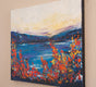 Original art for sale at UGallery.com | Coastal Color Burst by Kajal Zaveri | $2,500 | oil painting | 30' h x 40' w | thumbnail 2
