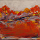 Original art for sale at UGallery.com | Orange Glow by Kajal Zaveri | $2,500 | oil painting | 30' h x 30' w | thumbnail 1