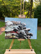 Original art for sale at UGallery.com | Stories by Keith Thomson | $400 | oil painting | 16' h x 24' w | thumbnail 3