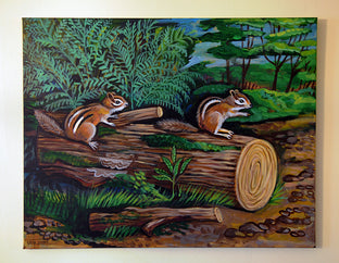 Chipmunks by Kira Yustak |  Context View of Artwork 