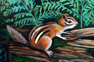 Chipmunks by Kira Yustak |   Closeup View of Artwork 