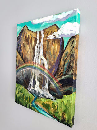 Color Spectrum 2 by Kira Yustak |  Side View of Artwork 