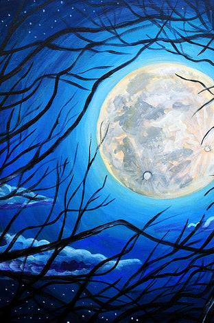 Moonlight by Kira Yustak |   Closeup View of Artwork 