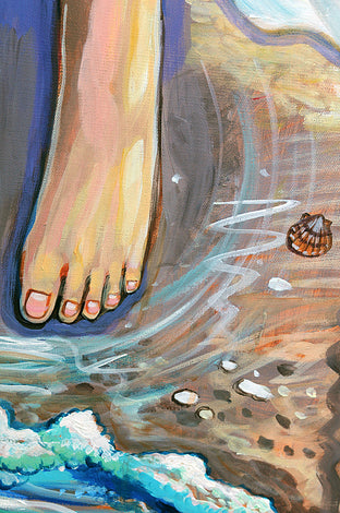 Waters Edge by Kira Yustak |   Closeup View of Artwork 