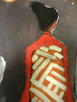 Five Geisha by Mary Pratt |  Side View of Artwork 