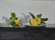 Original art for sale at UGallery.com | Lemons by Christopher Garvey | $525 | oil painting | 10' h x 14' w | thumbnail 1