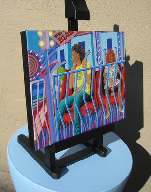 Carnival Ride by Leroy Burt |  Side View of Artwork 