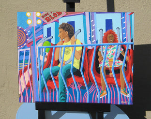 Carnival Ride by Leroy Burt |  Context View of Artwork 