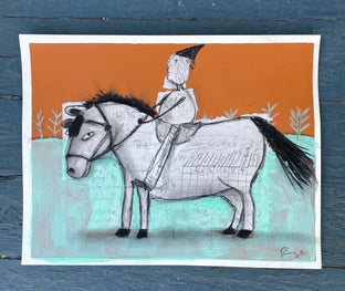 Horsework by Libby Ramage |  Side View of Artwork 