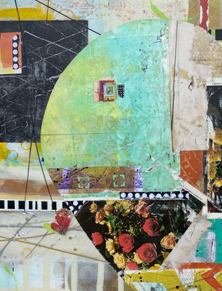 Flowers by Linda Shaffer |   Closeup View of Artwork 