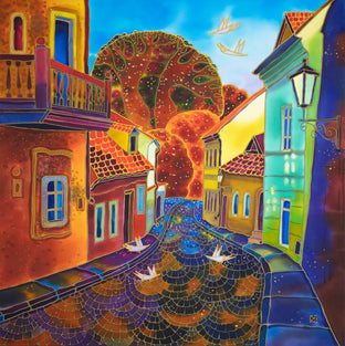 Golden Street, Prague by Yelena Sidorova |  Artwork Main Image 