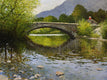 Original art for sale at UGallery.com | Stonebridge by Kent Sullivan | $1,450 | oil painting | 18' h x 24' w | thumbnail 1