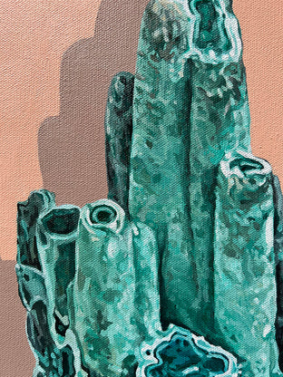 Of Rocks and Colors - S by Marie-Eve Champagne |   Closeup View of Artwork 