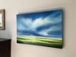 Original art for sale at UGallery.com | Marsh Moment by Nancy Hughes Miller | $1,700 | oil painting | 24' h x 36' w | thumbnail 3