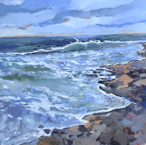 acrylic painting by Mary Pratt titled Sea Foam