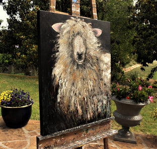 Ewe by Mary Pratt |  Side View of Artwork 