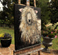 Original art for sale at UGallery.com | Ewe by Mary Pratt | $1,975 | oil painting | 30' h x 24' w | thumbnail 2