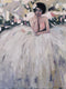 Original art for sale at UGallery.com | Seated In Perpetual Motion by Mary Pratt | $2,700 | oil painting | 48' h x 36' w | thumbnail 1