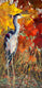 Original art for sale at UGallery.com | Heron in the Fall by Melissa Gannon | $550 | oil painting | 24' h x 12' w | thumbnail 1