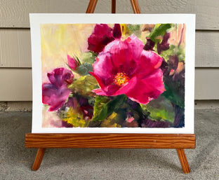 Rose Amazing by Melissa Gannon |  Context View of Artwork 