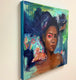 Original art for sale at UGallery.com | Love Rewritten by Miranda Gamel | $1,850 | oil painting | 24' h x 24' w | thumbnail 2