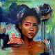 Original art for sale at UGallery.com | Love Rewritten by Miranda Gamel | $1,850 | oil painting | 24' h x 24' w | thumbnail 1