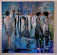 Original art for sale at UGallery.com | Mirrored by Mary Pratt | $3,500 | oil painting | 48' h x 48' w | thumbnail 3