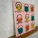 Original art for sale at UGallery.com | No. 11 by Misato Nakajima | $1,350 | acrylic painting | 20' h x 17' w | thumbnail 2