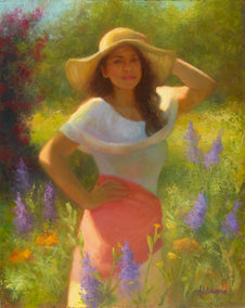 oil painting by Sherri Aldawood titled Morning Sun