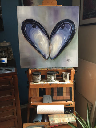 Blue Mussel by Kristine Kainer |  Context View of Artwork 